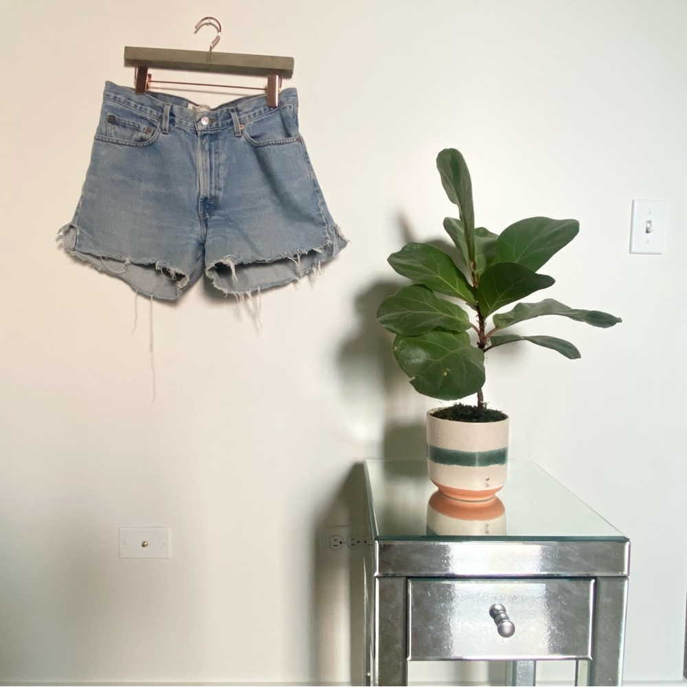 Levi’s cutoff denim shorts